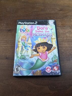 Sony PS2 Dora Saves the Mermaids Game